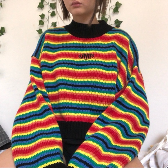 UNIF | Sweaters | Unif Rainbow Clarissa 
